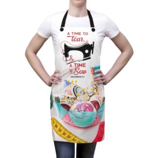 "A Time to Sew" Apron